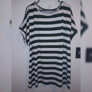 Green Striped Shirt